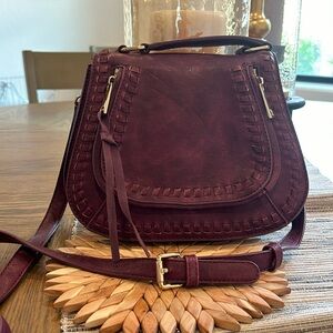 Urban Expressions Khloe crossbody burgundy bag